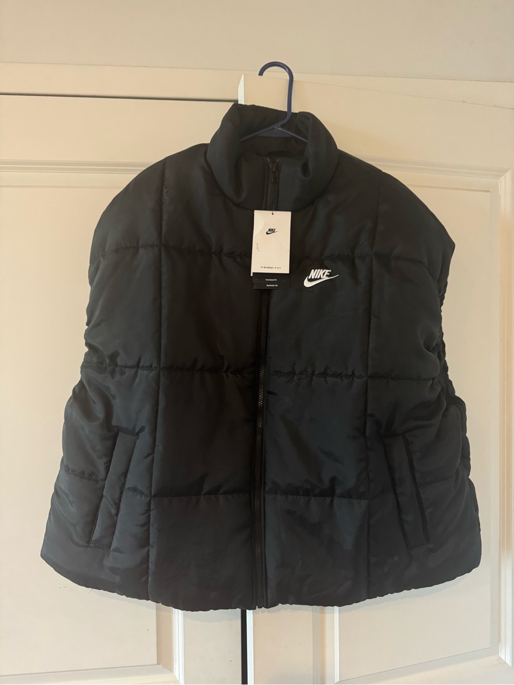 Nike Black Puffer Vest